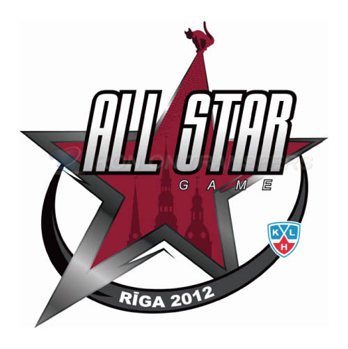 KHL All-Star Game Iron-on Stickers (Heat Transfers)NO.7255